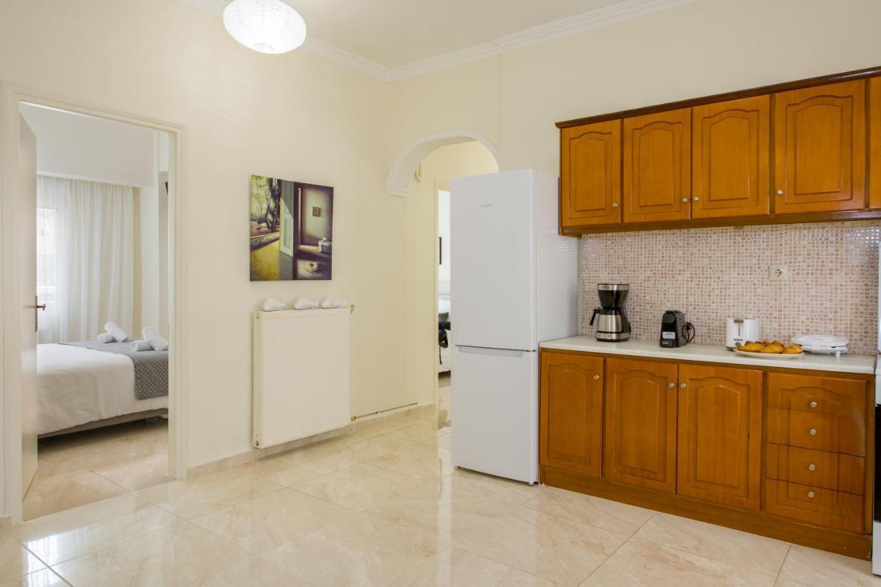 Center Manolia Dream 3 Bedroom Apartment 100M Away From The Beach Chania  Exterior foto
